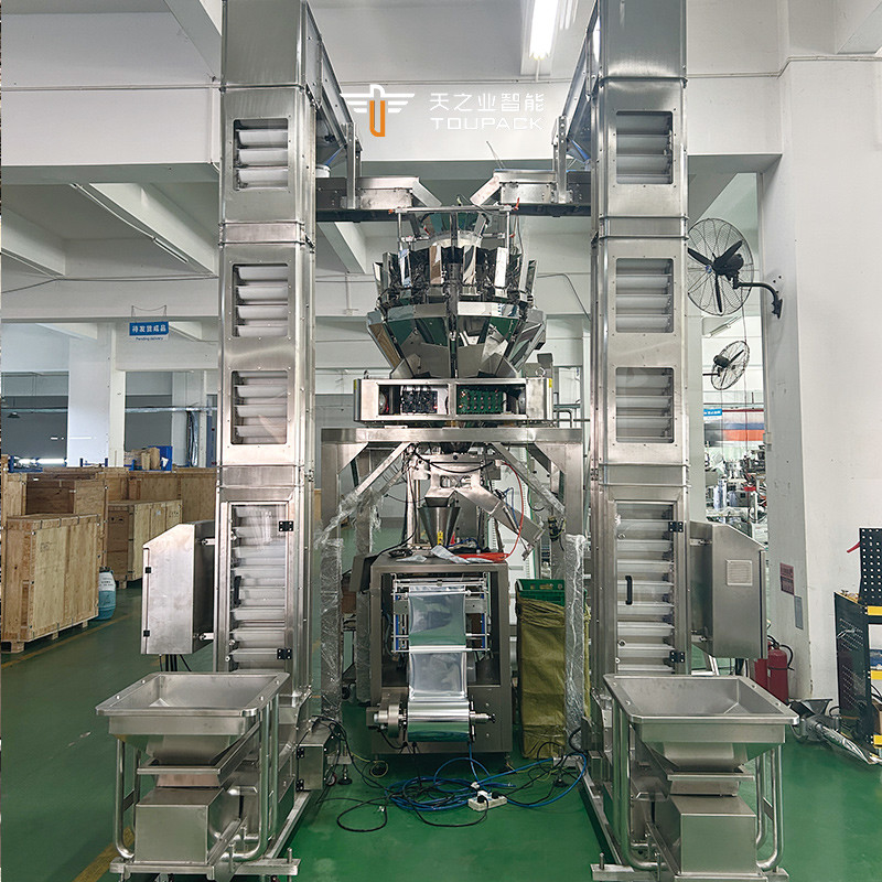 Máquina de embalagem de chá verde de peso multi-cabeça Máquina de embalagem de chá de embalagem de embalagem