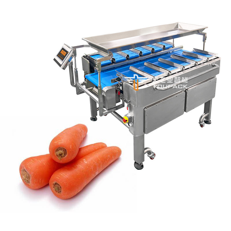 Balança de frutas Balança de combinação automática Balança quantitativa contrapeso Balança de verificação de peso Cinturão de balança transportador
