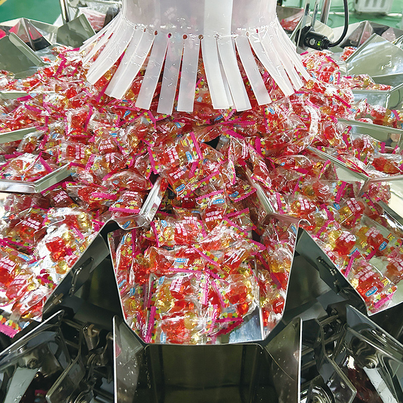 Máquina de embalagem de pellets de alimentos