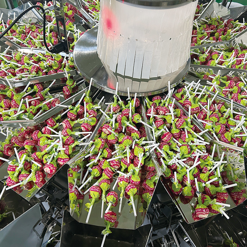 Máquina de embalagem de pellets de alimentos