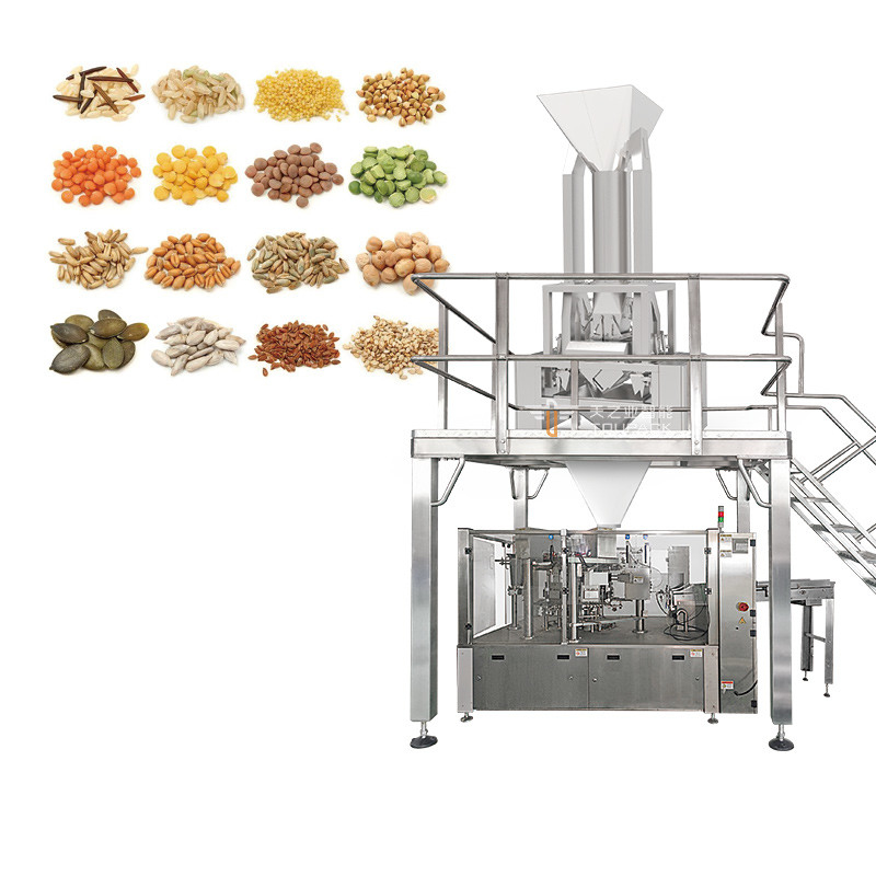 Máquina de pesagem e embalagem de aveia 240g 500g