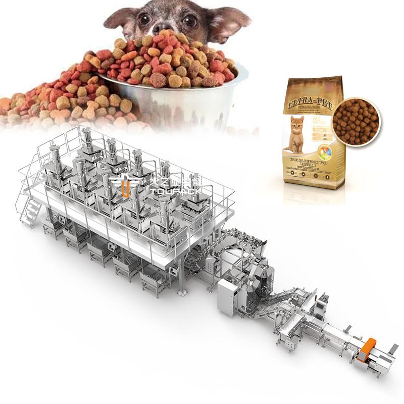 Máquina de embalagem de alimentos para cães e animais de estimação