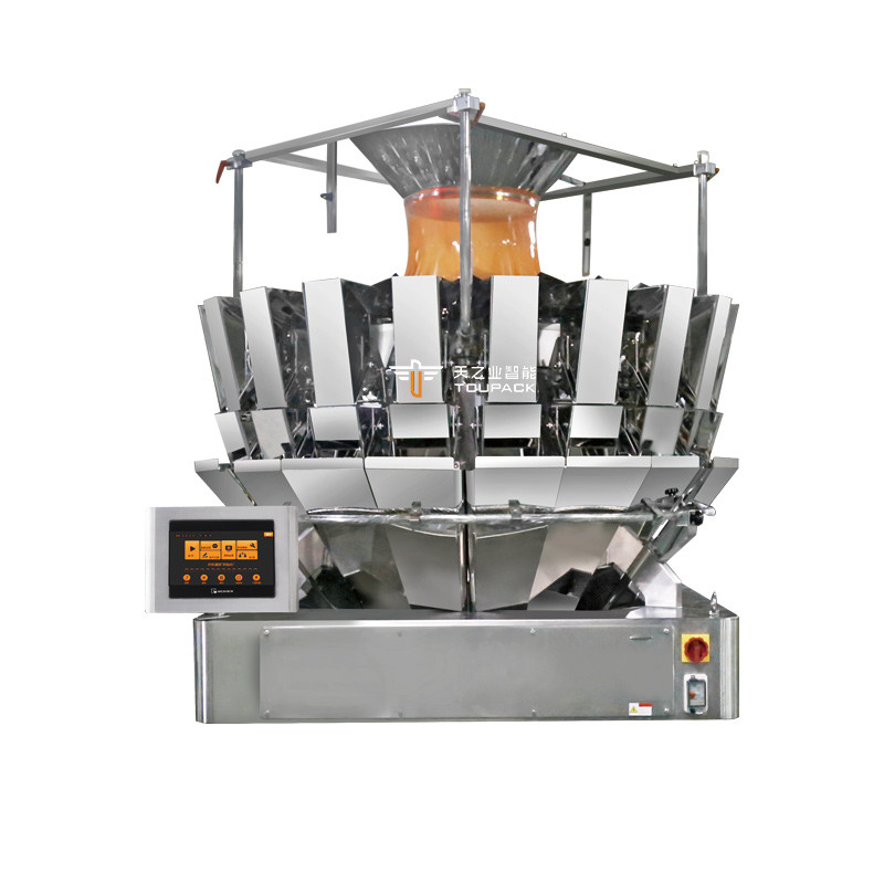 14 Hopper Multihead Pesador Máquina de Embalagem Automática Doypack Nitrogênio Máquina de Embalagem de Chips de Milho