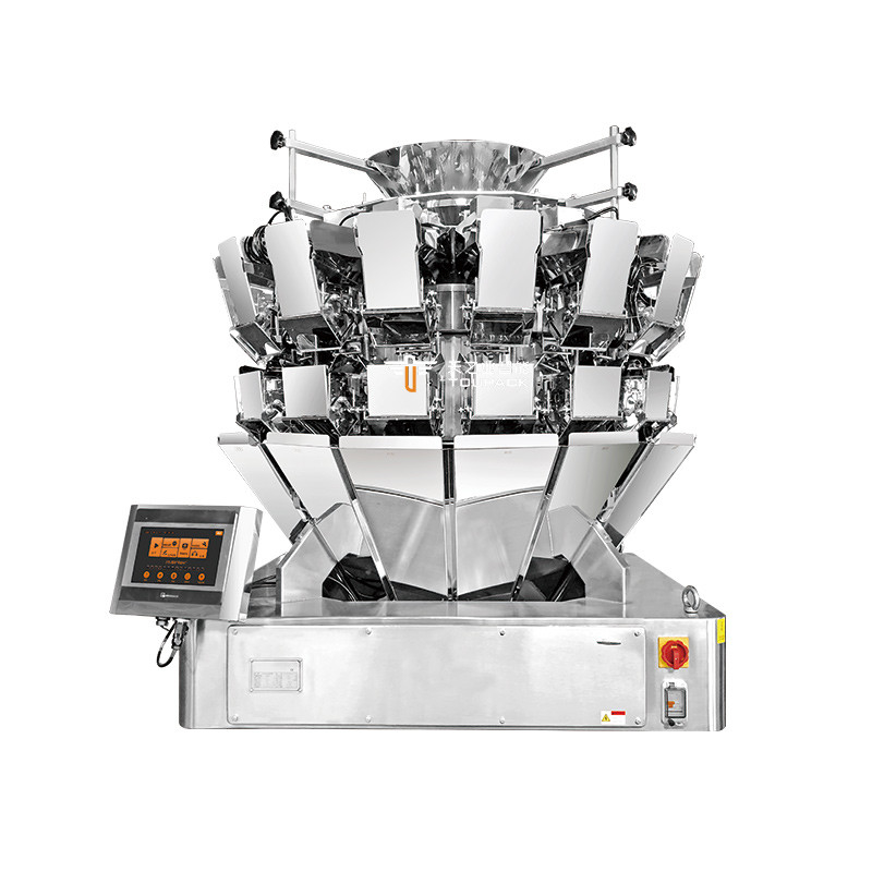 14 Hopper Multihead Pesador Máquina de Embalagem Automática Doypack Nitrogênio Máquina de Embalagem de Chips de Milho