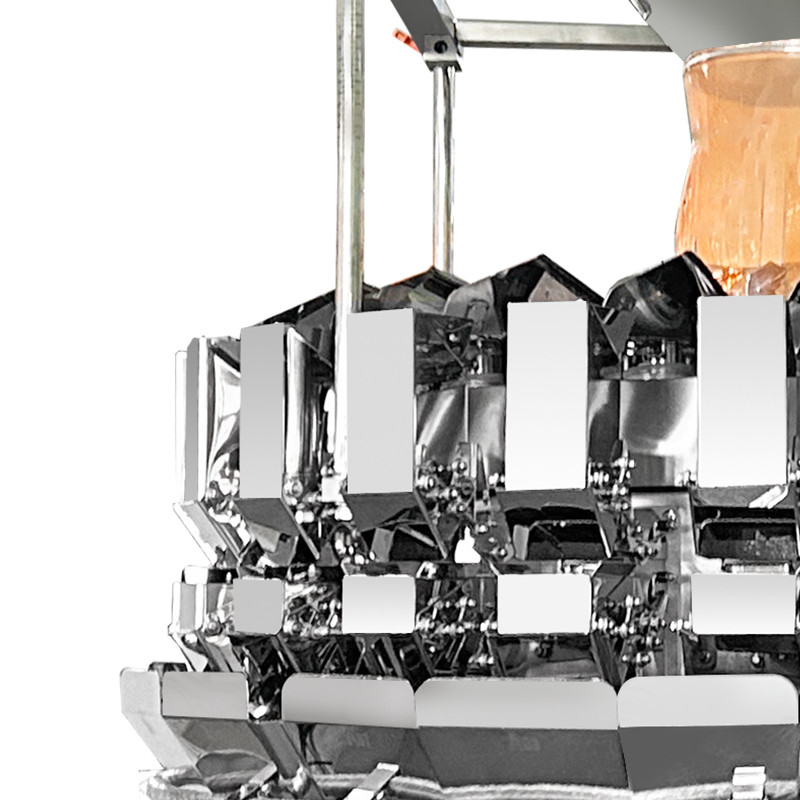 14 Hopper Multihead Pesador Máquina de Embalagem Automática Doypack Nitrogênio Máquina de Embalagem de Chips de Milho