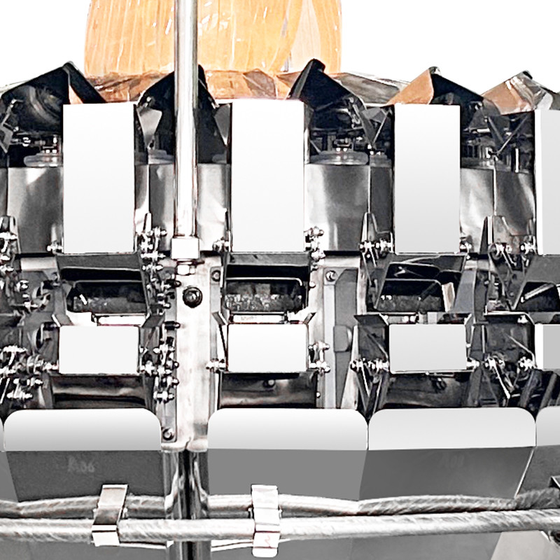 14 Hopper Multihead Pesador Máquina de Embalagem Automática Doypack Nitrogênio Máquina de Embalagem de Chips de Milho