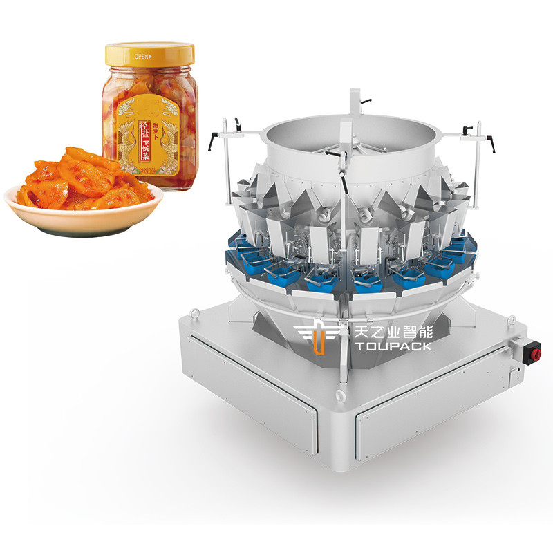 200g 500g Máquina de embalagem de grânulos Snacks Batatas fritas Raisins de arroz Grãos doces Nozes Biscoitos Amendoins Sementes Jujuba Máquina de embalagem