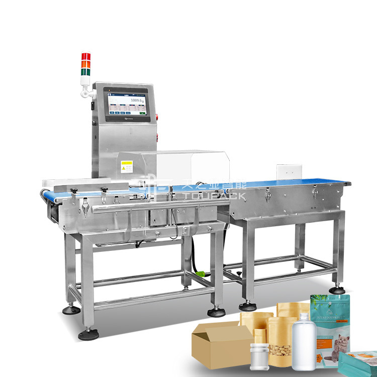 Máquina de verificação de peso de balança transportadora Pesadora automática de verificação para a indústria alimentar Pesadora automática de correia transportadora
