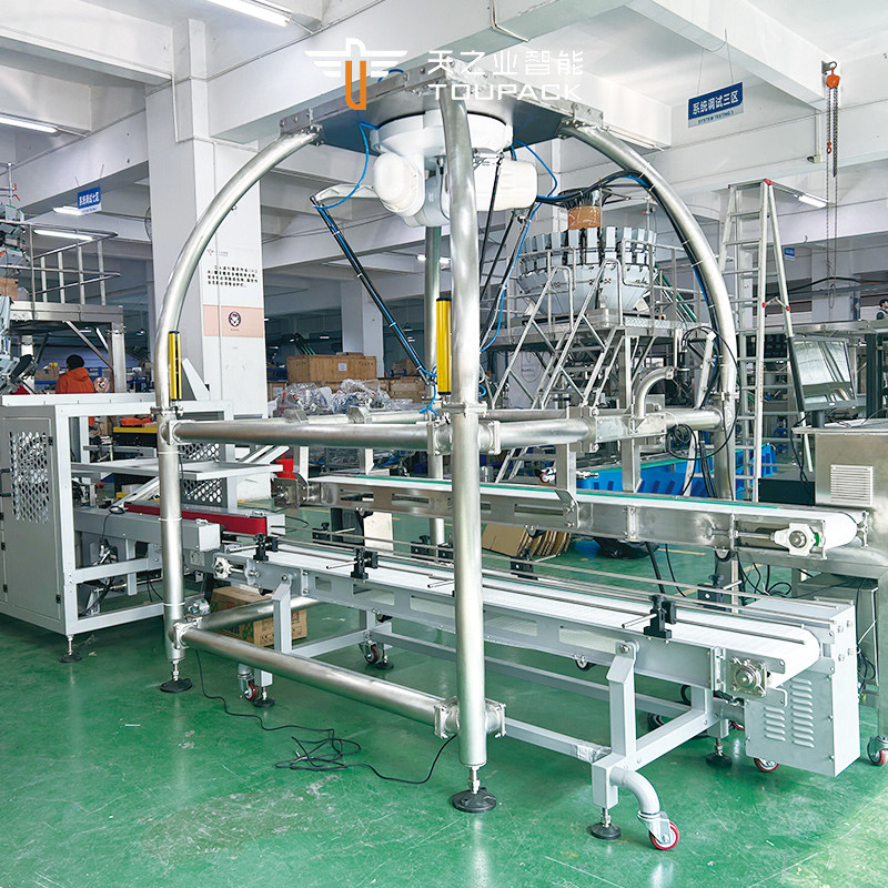 Combiweigh Multihead Weigher 500g 1kg 5kg Multihead Weigher Packing Machine Máquinas de embalagem para embalagens de papelão