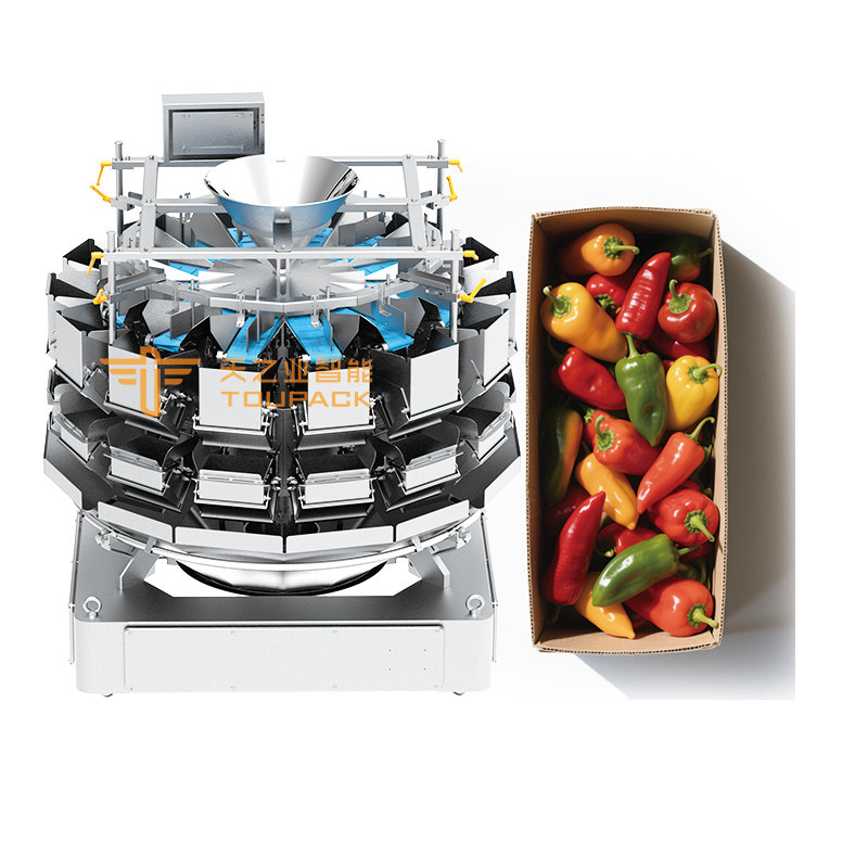 Máquina automática de enchimento de frutas cereja blueberry morango rosa pimenta caixa de enchimento de embalagem