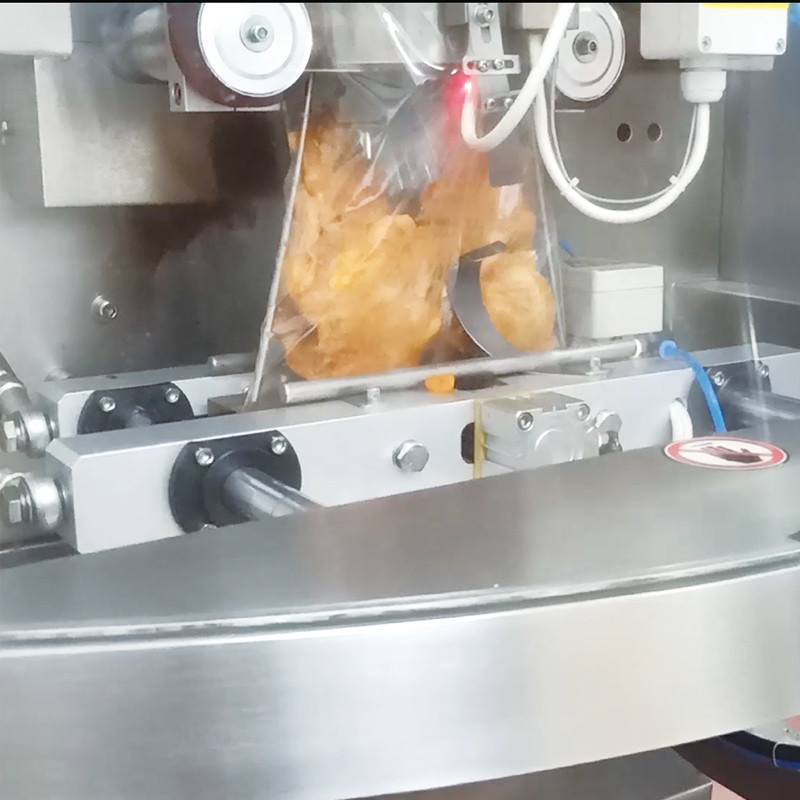 Tecnologia de pesagem dinâmica e pesagem de precisão combinação perfeita para máquina de embalagem de alimentos congelados