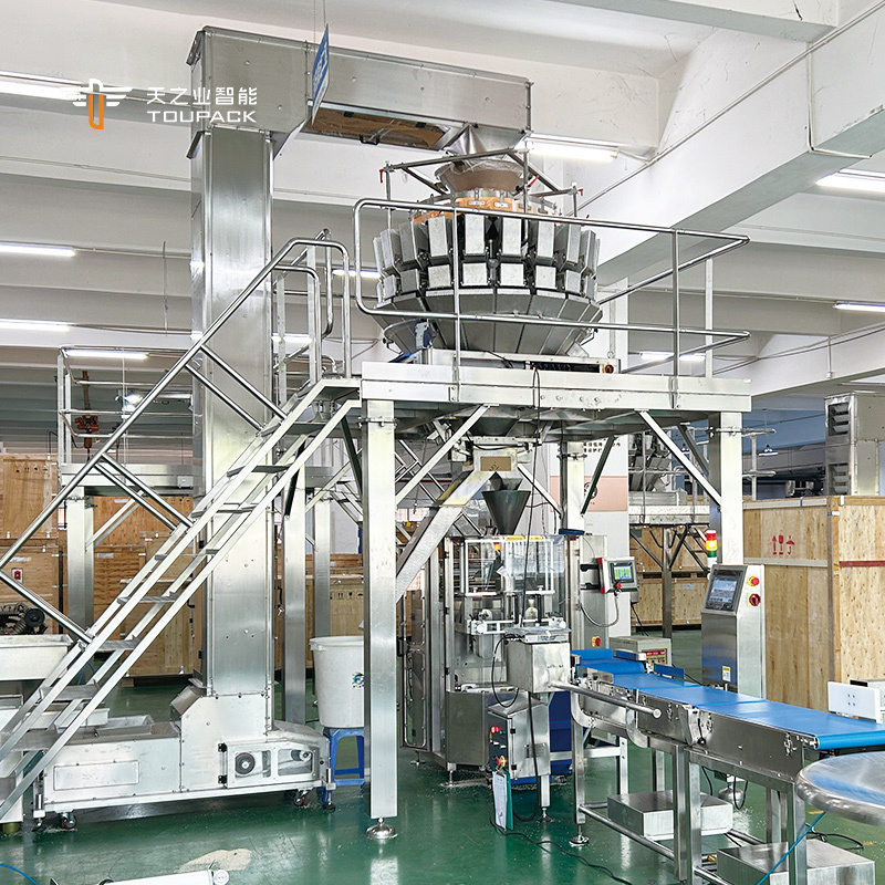 Máquina de embalagem de unhas multi-cabeça multi-cabeça máquina de embalagem multifuncional