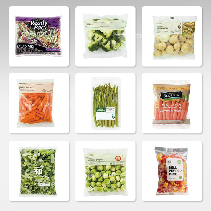 Máquina Automática de Embalagem em Saco para Vegetais/Frutas Frescas