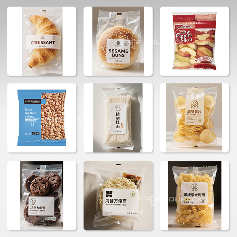 Servo motor automático Sabão Pão Saco de pão plano Almofada horizontal Fluxo de embalagem de embalagem Máquina de embalagem de saco de almofada