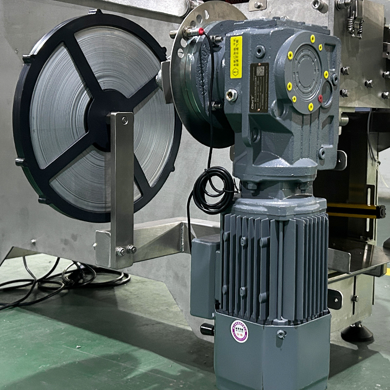 Máquina de Embalagem Contínua para Sacos de Malha de Aço Inoxidável 304/316 com Velocidade de 25-40 BPM para Selagem Rápida