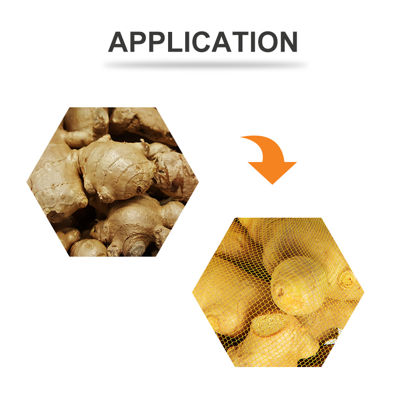 TOUPACK PP Máquina de Fazer Sacos de Rede para Embalagem de Cebola, Alho e Batata