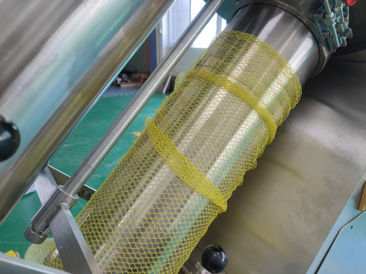 Máquina Automática de Embalagem em Rede com Faixa de Pesagem de 3g-5000g para Embalar Vegetais, Frutas, Gengibre, Batatas, Frutas Cítricas