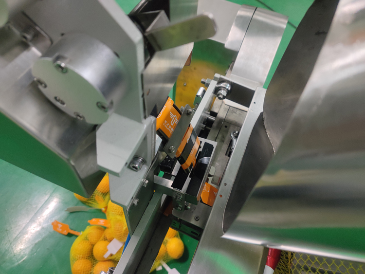 Máquina Automática de Embalagem em Rede com Faixa de Pesagem de 3g-5000g para Embalar Vegetais, Frutas, Gengibre, Batatas, Frutas Cítricas