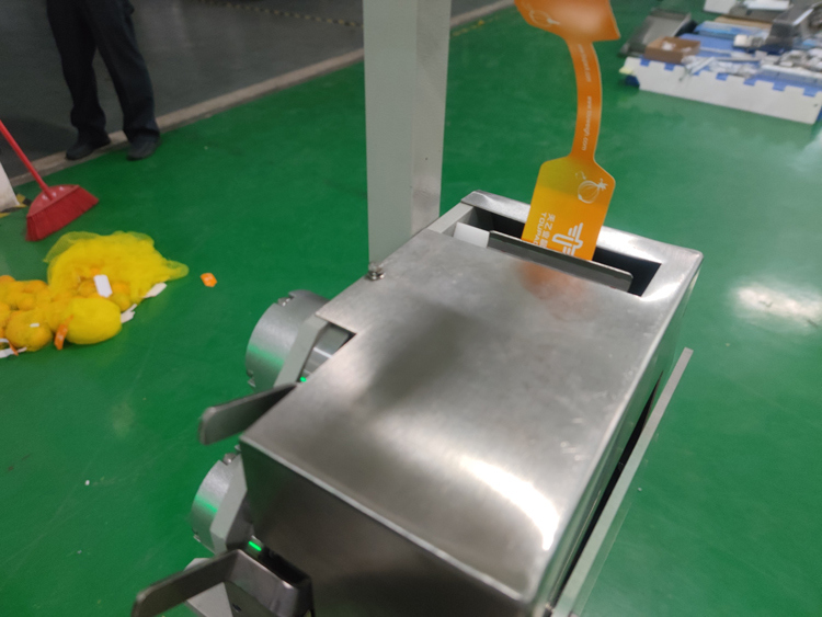 Máquina Automática de Embalagem em Rede com Faixa de Pesagem de 3g-5000g para Embalar Vegetais, Frutas, Gengibre, Batatas, Frutas Cítricas