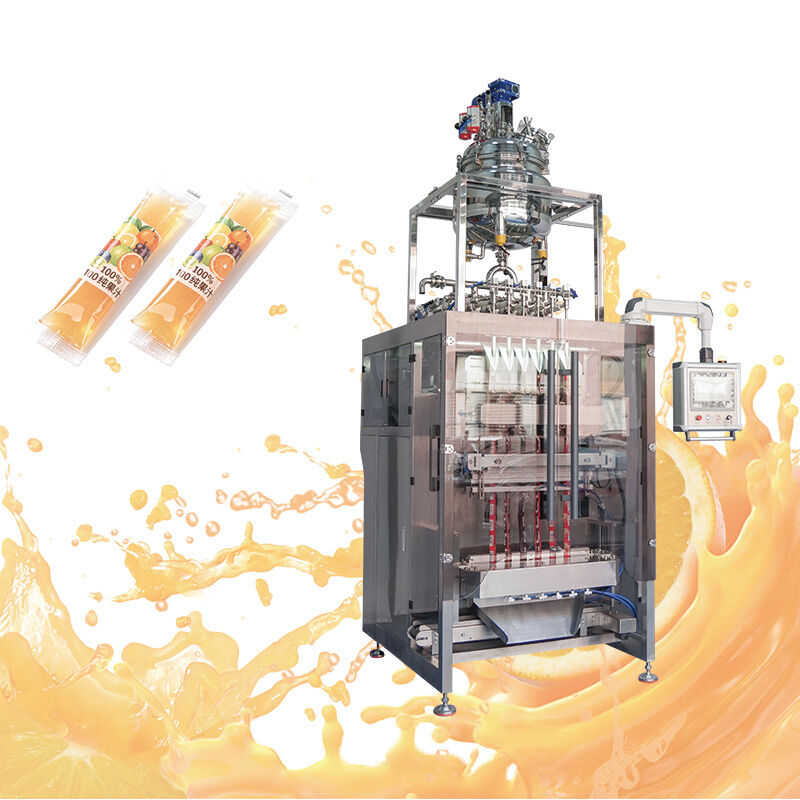 Máquina de embalagem automática de saquetes líquidos de 50 ml e 100 ml