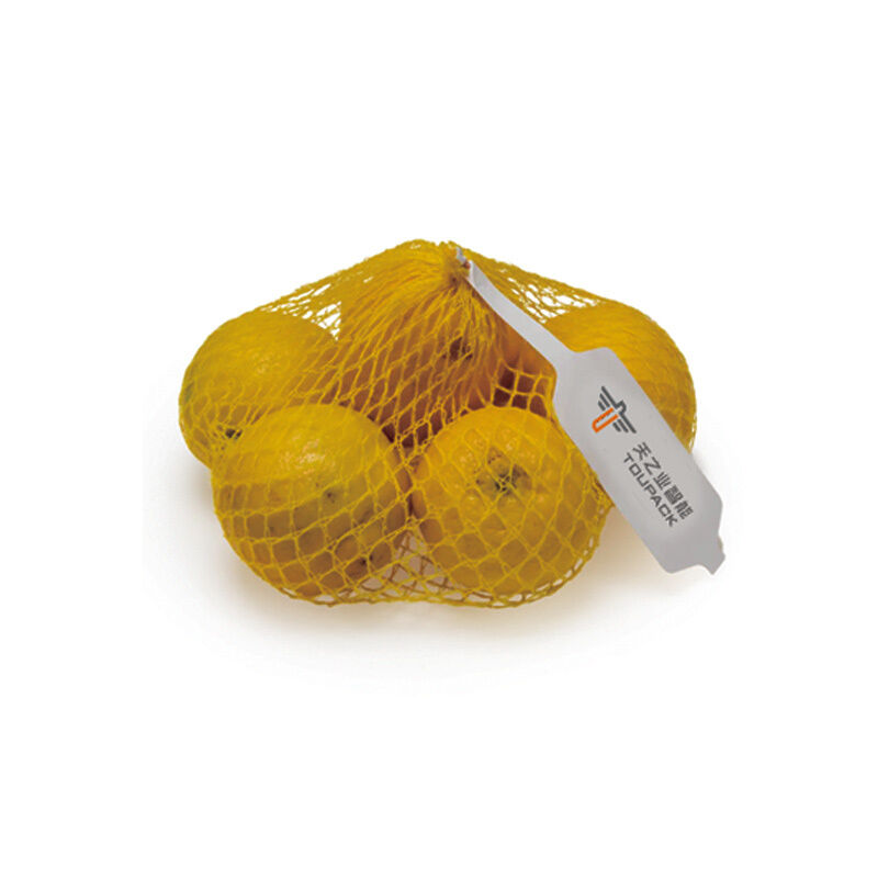 Máquina automática de corte de rede Máquina de embalagem de sacos de malha para cebolas Batatas cítricos Frutas abacates Maçãs kiwis Tomates e produtos frescos