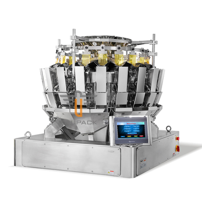 máquina do pesador de 0.5L 0.8L Multihead para a cookie soprada animal de estimação do alimento da passa
