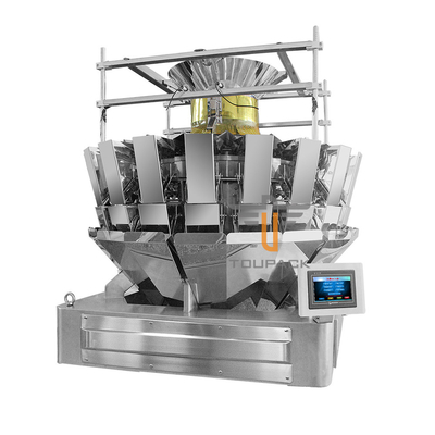 20 pesador principal de 1.6L 2.5L Multihead para QQ Sugar Chocolate Bean Dried Fruit