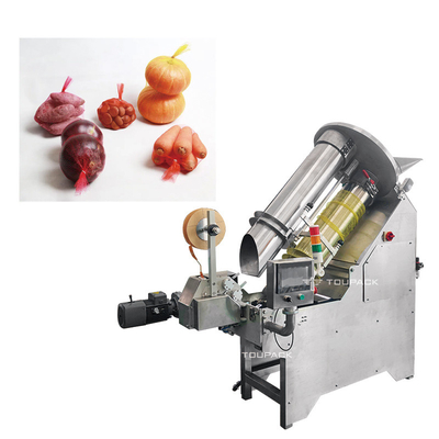 Material do aço 304 de Mesh Bag Packing Machine Stainless da cenoura do alho da cebola dos Pp
