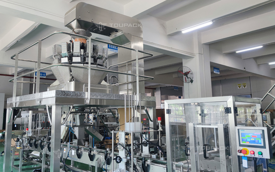 Linha de embalagem da caixa da palma de data da máquina de enchimento do grânulo do painel LCD da personalização