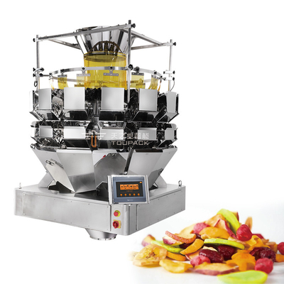 304 pesador principal de aço inoxidável de Multihead da máquina de empacotamento 14 do tomate