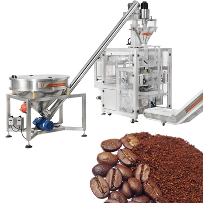 Máquina de embalagem automática do pó do saco do selo de Qual do eixo helicoidal para o gengibre picante da cúrcuma de Moringa da especiaria