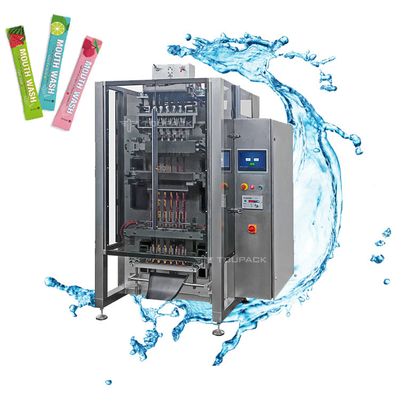 Máquina de enchimento Multilane líquida da vara da pista da máquina de empacotamento do colutório automático multi
