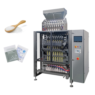 Máquina de embalagem dessecante alta do grânulo da precisão 5g Sugar Packing Machine Multi Lane