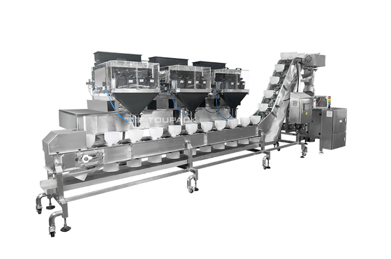 Máquina de embalagem automática de alimentos em pedaços de queijo grânulos de café da manhã aveia grãos pré-fabricados fecho de fechadura bolso de nozes