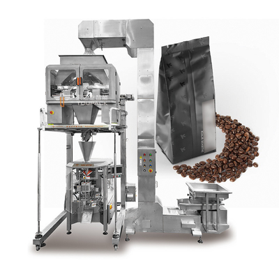 200g 500g 1kg 2kg Grãos de café Máquina de embalagem de enchimento automática de pesagem linear