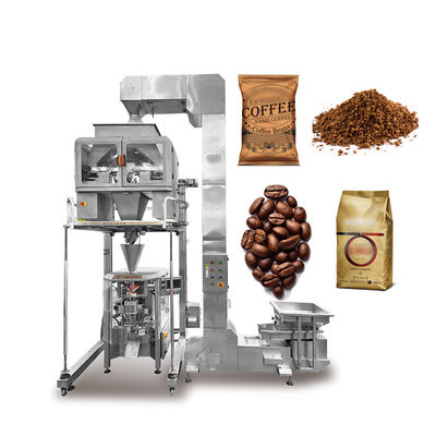 500g 1kg Grão de Café Café Café Liofilizado Multifunções Vácuo 3 em 1 Pó de Café Instantâneo Máquina de Embalagem de Grãos de Café