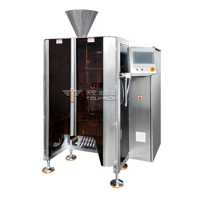 Máquina VFFS de alta velocidade para embalagens de alimentos para animais de estimação, lanches e nozes com 80-200 sacos/min