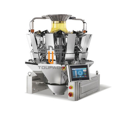 Pesador automático de aço inoxidável dos grânulo 2.5L Multihead