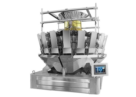 As cabeças automáticas do PLC 20 misturaram o pesador de Multihead dos produtos