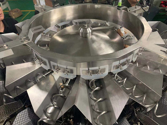Do pesador oleoso pegajoso de Multihead do parafuso do alimento dos SS precisão alta 1.3L impermeável