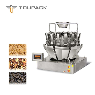 Máquina de embalagem da cabeça do controle de 1.5KW MCU multi para feijões de café