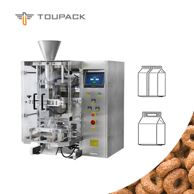 SUS 520mm 60bpm Vertical Form Fill Seal Máquina de ensacamento à prova d'água para alimentos
