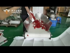 TOUPACK frutificam pesador Cherry Linear Filling Production Line de Multihead que pesa e máquina de empacotamento