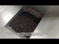 Linha de pesagem e conservação de tempeh granular