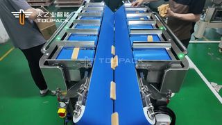 Balança Multihead com Correia V para Açúcar Rocha （Açúcar Mascavo） | Sistema de rejeição reversa | 464g ±2g
