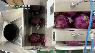 Linha de embalagem de sacos líquidos para cebola — Pesagem em alta velocidade e enchimento eficiente de sacos líquidos para produtos agrícolas