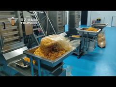 Solução de embalagem de palitos de batata tufada