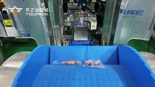 Linha de embalagem totalmente automática de sachês de nozes e amendoim (15 conjuntos)